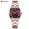 Stainless Steel Dress Watch Waterproof Analog Bracelet Watch With Date For Women 8