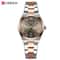 Stainless Steel Dress Watch Waterproof Analog Bracelet Watch With Date For Women 16