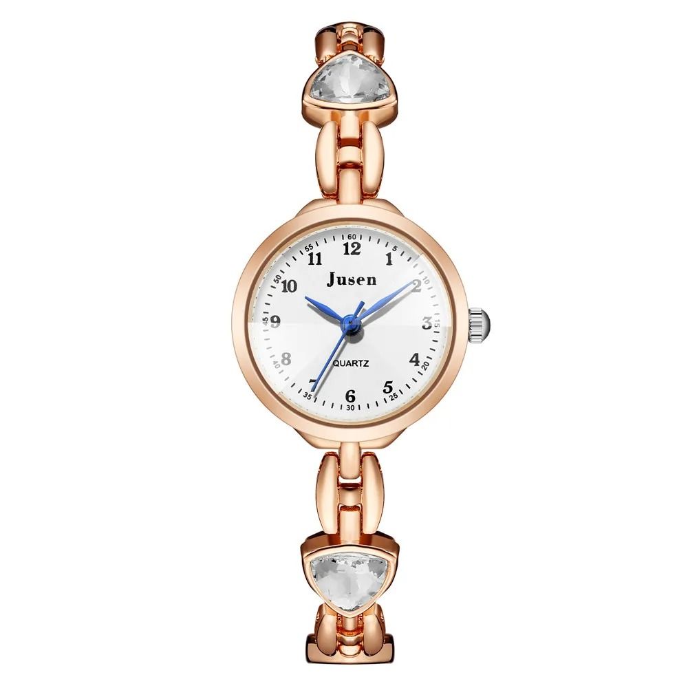 Rhinestone Small Dial Bracelet Watch Elegant JewelryInspired Quartz Timepiece For Women 6