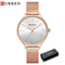 Elegant Matte Dial Mesh Strap Watch Luxury Stainless Steel Japanese Quartz Timepiece With Premium 10