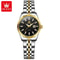 Stainless Steel Executive Watch Waterproof Luxury Quartz Timepiece With Auto Date For Women 6