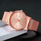 Elegant Arabic Dial Mesh Watch Set Modern Fashionable Quartz Timepiece With Matching Bracelet Coll 3