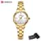 Dazzling Diamond Roman Dial Watch Fashionable Luxury Waterproof Quartz Timepiece With Luminous Han 12