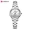 Dazzling Diamond Roman Dial Watch Fashionable Luxury Waterproof Quartz Timepiece With Luminous Han 15