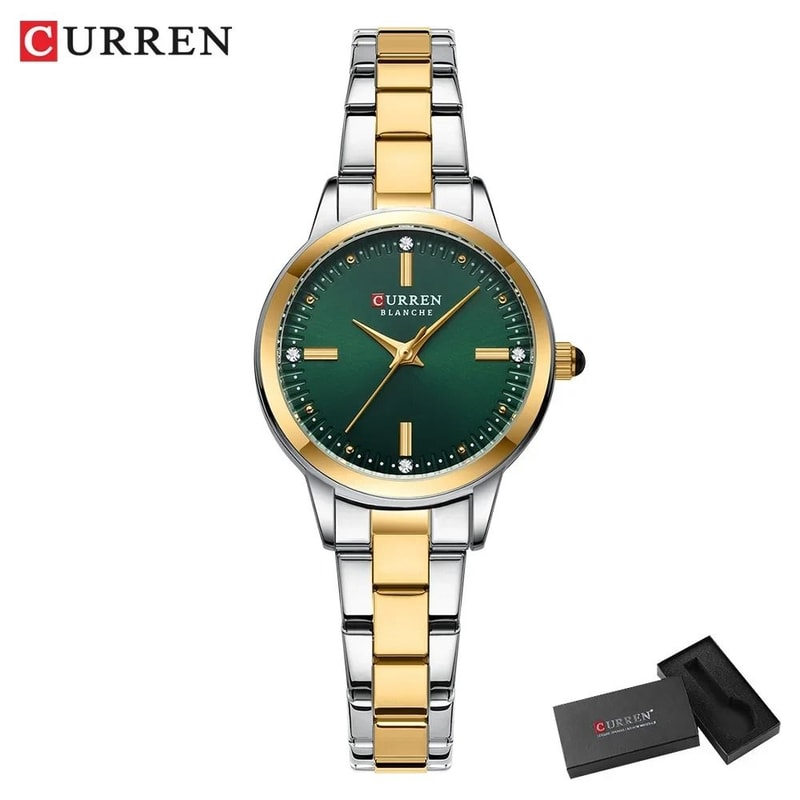 Dazzling Diamond Roman Dial Watch Fashionable Luxury Waterproof Quartz Timepiece With Luminous Han 17