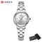 Dazzling Diamond Roman Dial Watch Fashionable Luxury Waterproof Quartz Timepiece With Luminous Han 18