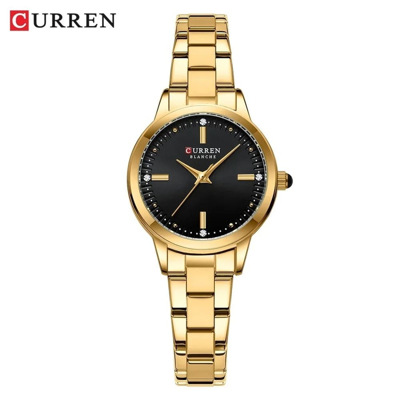 Dazzling Diamond Roman Dial Watch Fashionable Luxury Waterproof Quartz Timepiece With Luminous Han 8