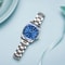 Stainless Steel Executive Watch Classic Business Date Quartz Timepiece For Women 5