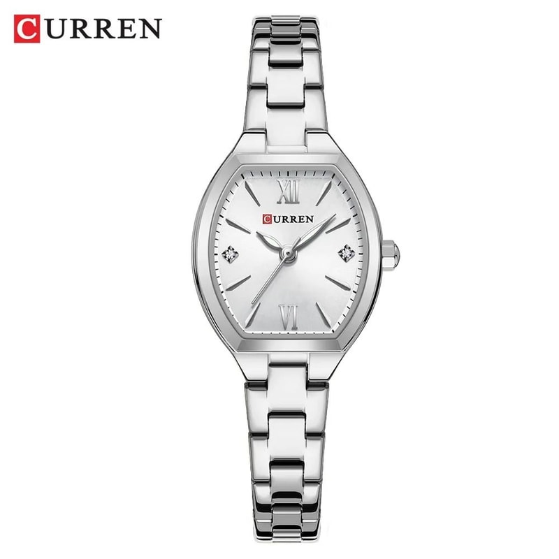 Elegant BarrelShaped Retro Watch Fashionable Quartz Timepiece With Convenient Elastic Band For Wom 6
