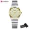 Executive Stainless Steel Business Watch Luxury Classic Round Dial Quartz Timepiece For Women 7