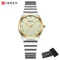 Executive Stainless Steel Business Watch Luxury Classic Round Dial Quartz Timepiece For Women 7