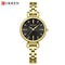Elegant FloralEngraved Bracelet Watch Luxury Fashion Dress Wristwatch For Sophisticated Women 9