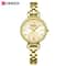 Elegant FloralEngraved Bracelet Watch Luxury Fashion Dress Wristwatch For Sophisticated Women 6