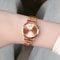 Luxury HollowStrap Gold Bracelet Watch Lightweight Minimalist Quartz Wristwatch For Students Ladi 4