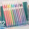 12Color Creative Gel Pen Set UltraSmooth Writing Vibrant Ink For Study Journaling And Art 1