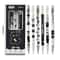6Piece Cute Cat Mechanical Pencil Set 05mm Precision Writing Drawing Tools For School Office 2