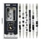 6Piece Cute Cat Mechanical Pencil Set 05mm Precision Writing Drawing Tools For School Office 2