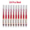 10Piece Straight Liquid NeedleTip Gel Pen Set 05mm HighPerformance Precision Writing Tools For Sch 9