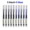 10Piece Straight Liquid NeedleTip Gel Pen Set 05mm HighPerformance Precision Writing Tools For Sch 6