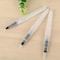 3Piece Portable Refillable Water Brush Set Fine Tip For Watercolor Lettering Calligraphy And Trave 1