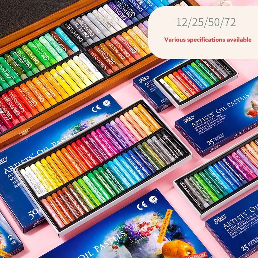 Artist Oil Pastel Set Vibrant NonToxic Art Crayons For Painting Drawing And Graffiti 3