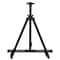 Aluminum Alloy Sketch Easel HeavyDuty Adjustable Tripod Stand With Horizontal Support Travel Bag 4
