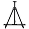 Aluminum Alloy Sketch Easel HeavyDuty Adjustable Tripod Stand With Horizontal Support Travel Bag 4