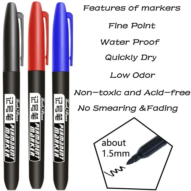 Permanent Drawing Markers Waterproof Archival Ink For Manga Sketching And Graphic Design 1