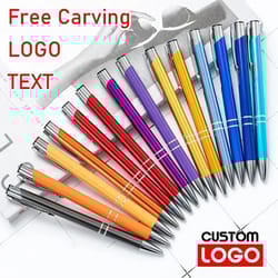 20-piece premium custom metal ballpoint pen set – professional personalized executive pens for business, branding & adve