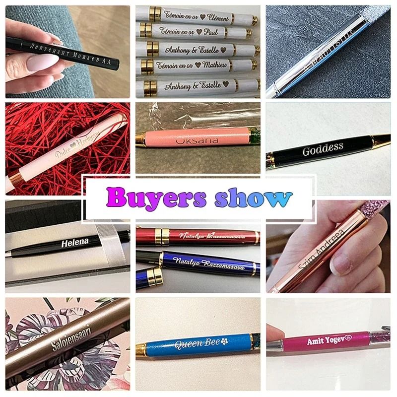 20Piece Premium Custom Metal Ballpoint Pen Set Professional Personalized Executive Pens For Busine 4
