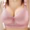 Comfortable Breathable Wireless Minimizer Bra UltraThin Adjustable Brassiere With SideGathering Su 10