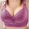 Comfortable Breathable Wireless Minimizer Bra UltraThin Adjustable Brassiere With SideGathering Su 1