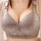 Comfortable Breathable Wireless Minimizer Bra UltraThin Adjustable Brassiere With SideGathering Su 6