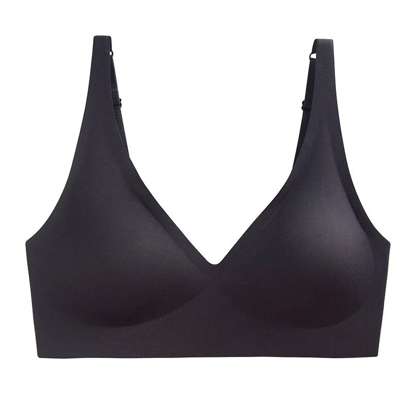 PushUp Seamless VNeck Bralette Wireless Comfort Removable Padding Sexy Lingerie 8