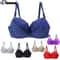 Sexy Floral Lace PushUp Bra BCDE Cup Massage Support Underwire Elegance 0