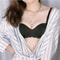 Thin OnePiece Seamless Bralette Detachable Straps WireFree Comfort Sleep Bra 3
