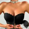 Front Button Seamless Gathering Bra 7