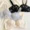 Embossed Wireless Gathering Bra 3