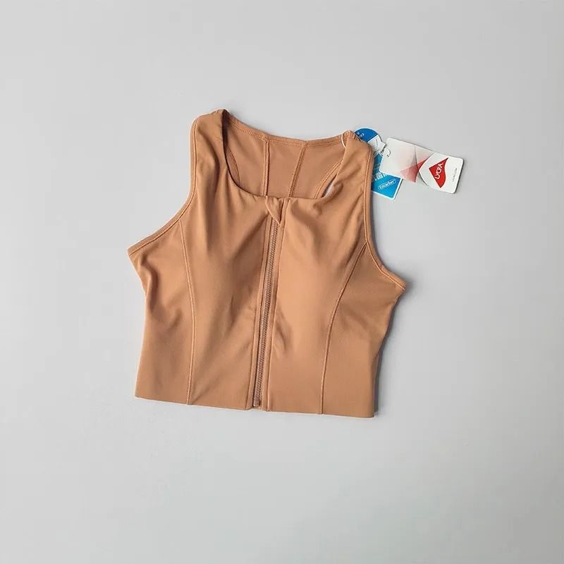 Front Zipper High Impact Sports Bra 8