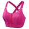Adjustable FrontZipper Shockproof Sports Bra 9