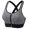 Adjustable FrontZipper Shockproof Sports Bra 11