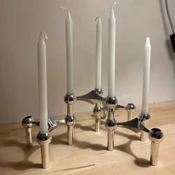 molecular structure nordic candle holder