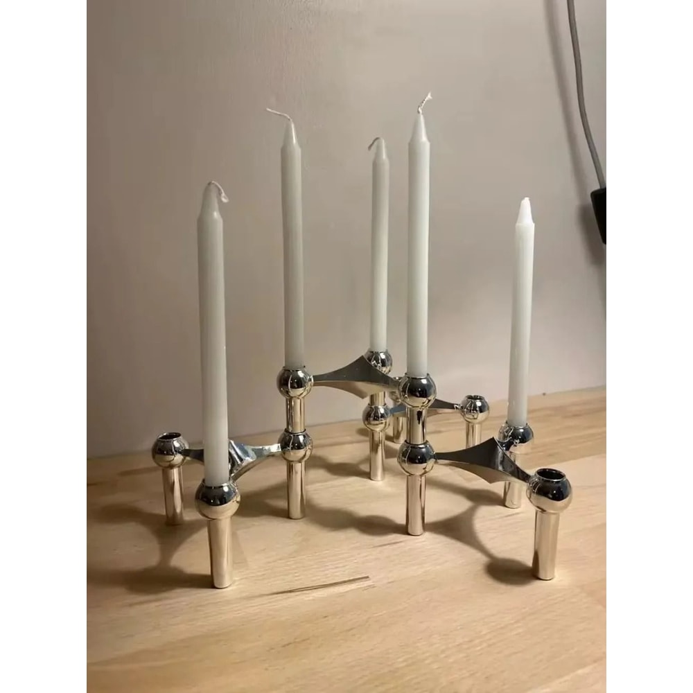 Molecular Structure Nordic Candle Holder 1