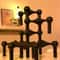 Molecular Structure Nordic Candle Holder 3
