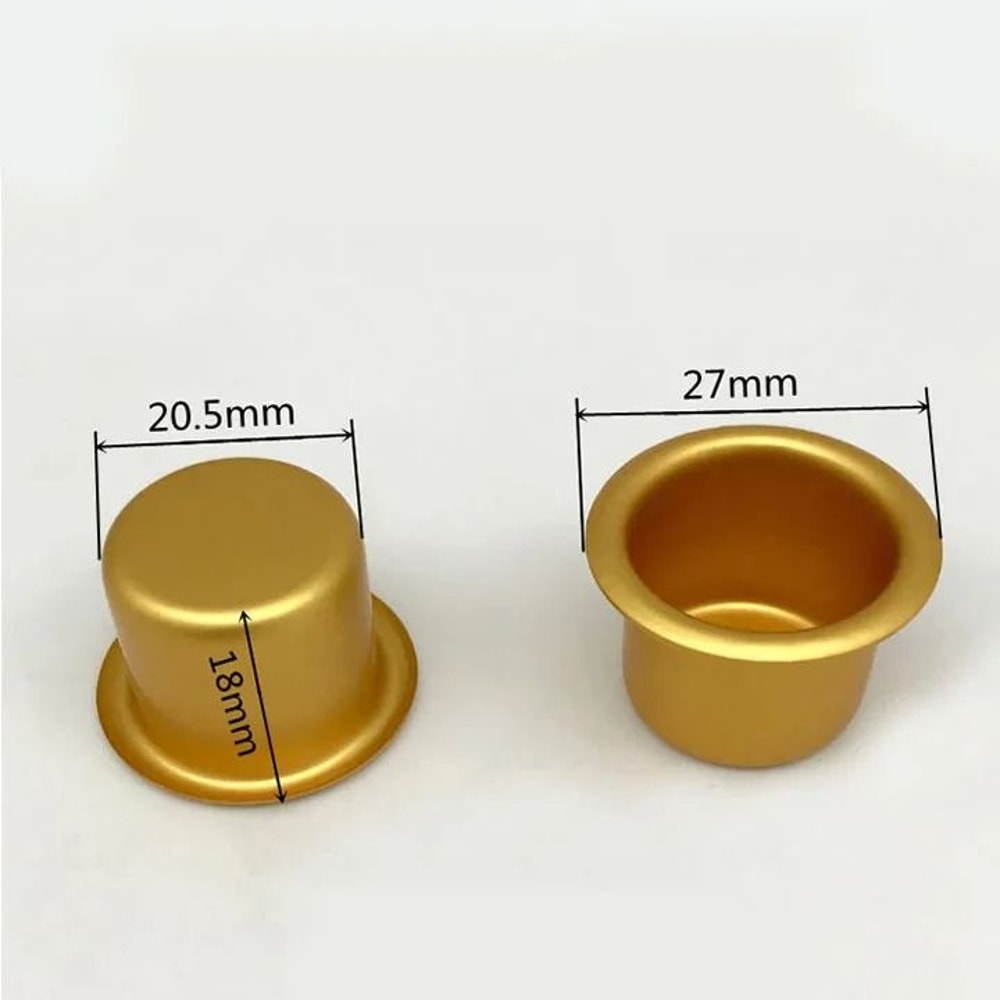 Metal Candle Drip Protectors 10Piece Set 10