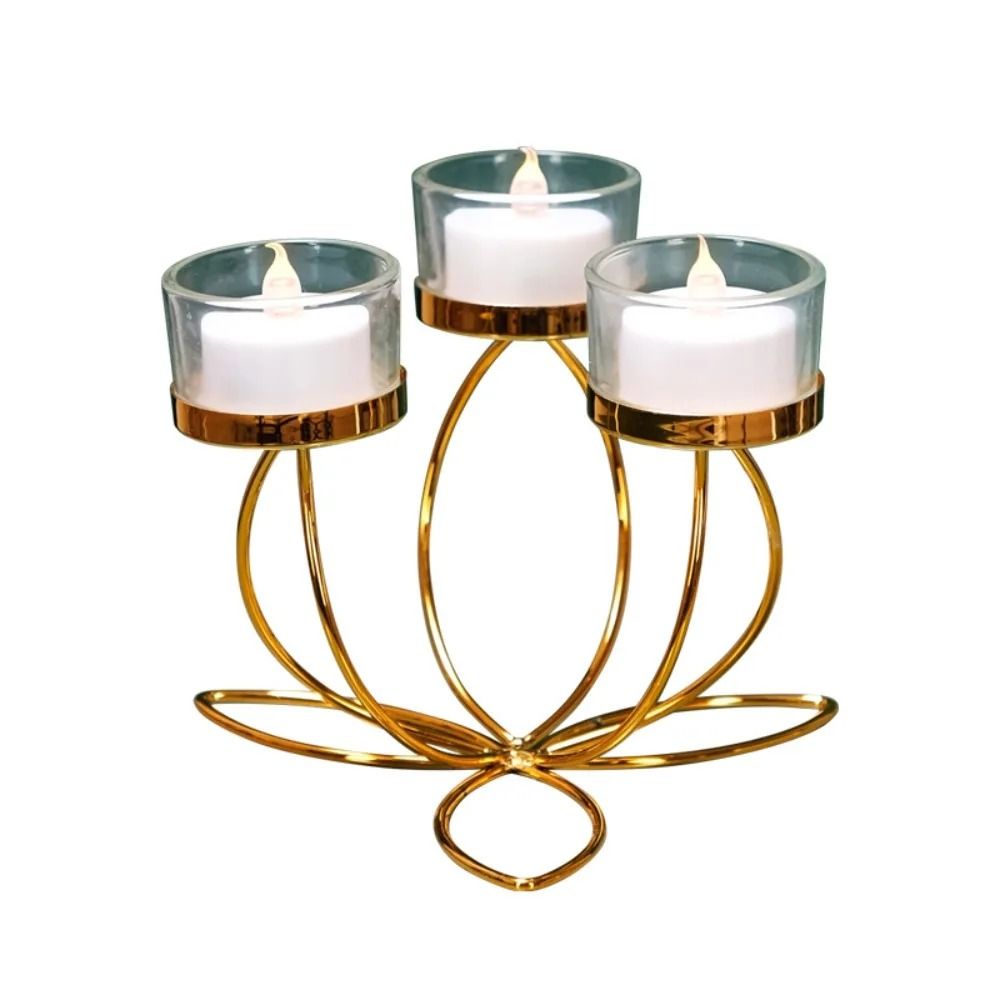 Retro Iron Candlestick Holder 3