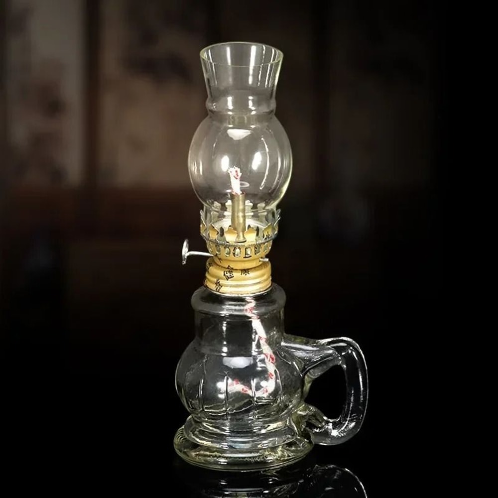 Retro Windproof Kerosene Oil Lamp 2