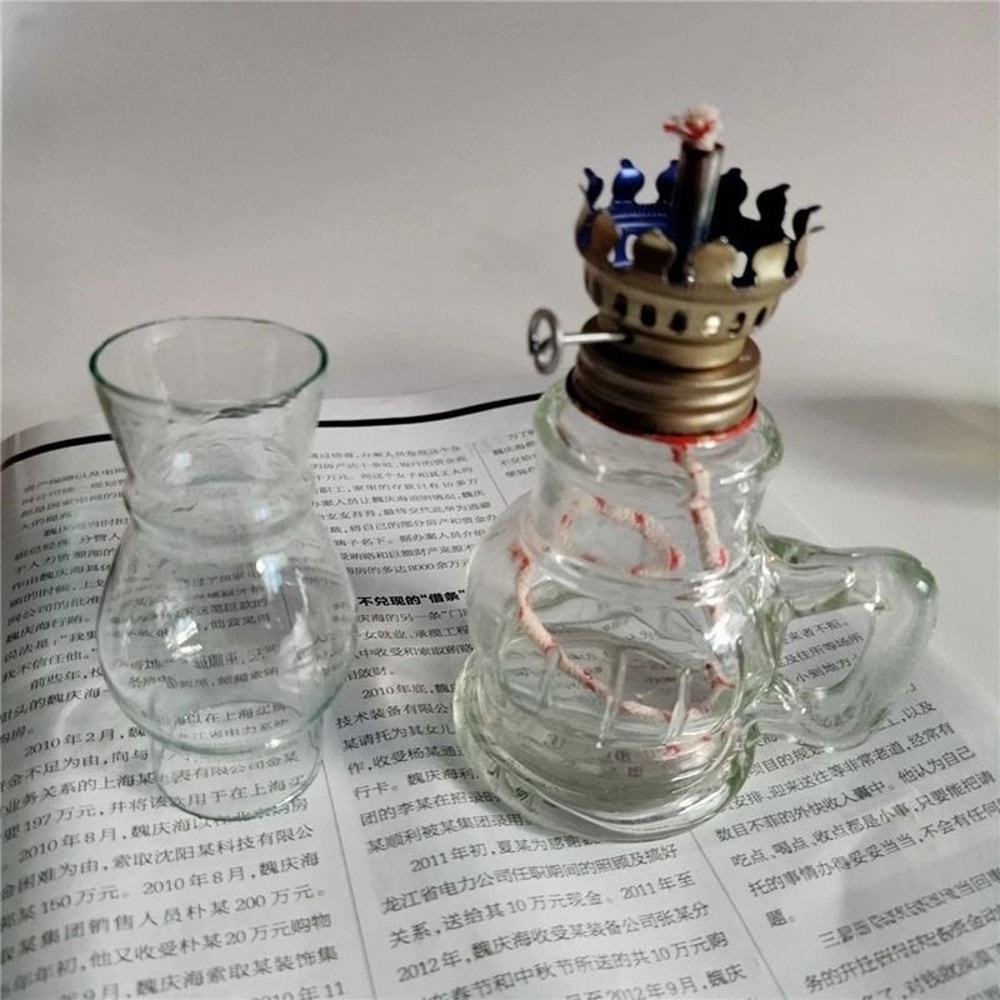 Retro Windproof Kerosene Oil Lamp 6