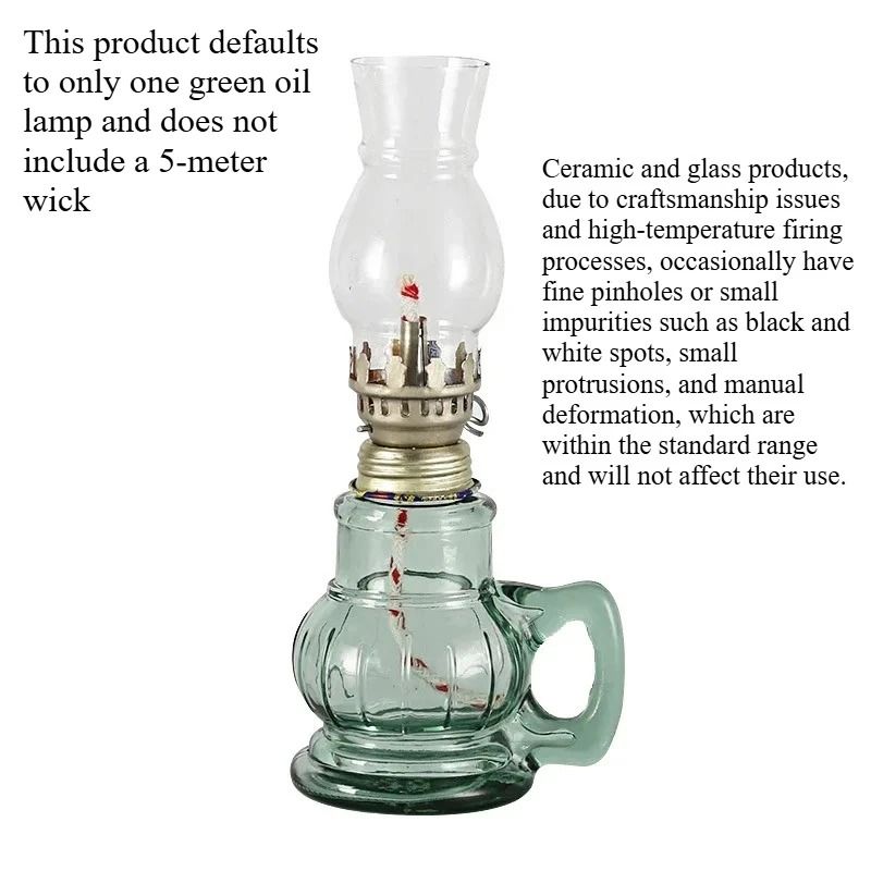 Retro Windproof Kerosene Oil Lamp 7