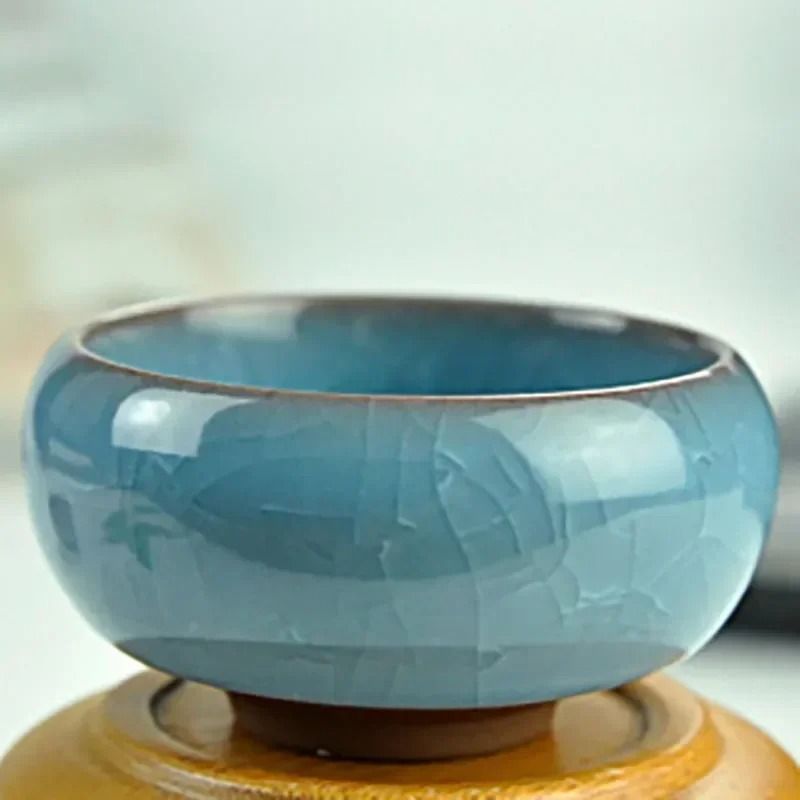 Handmade Ice Crack Ceramic Candlestick 8